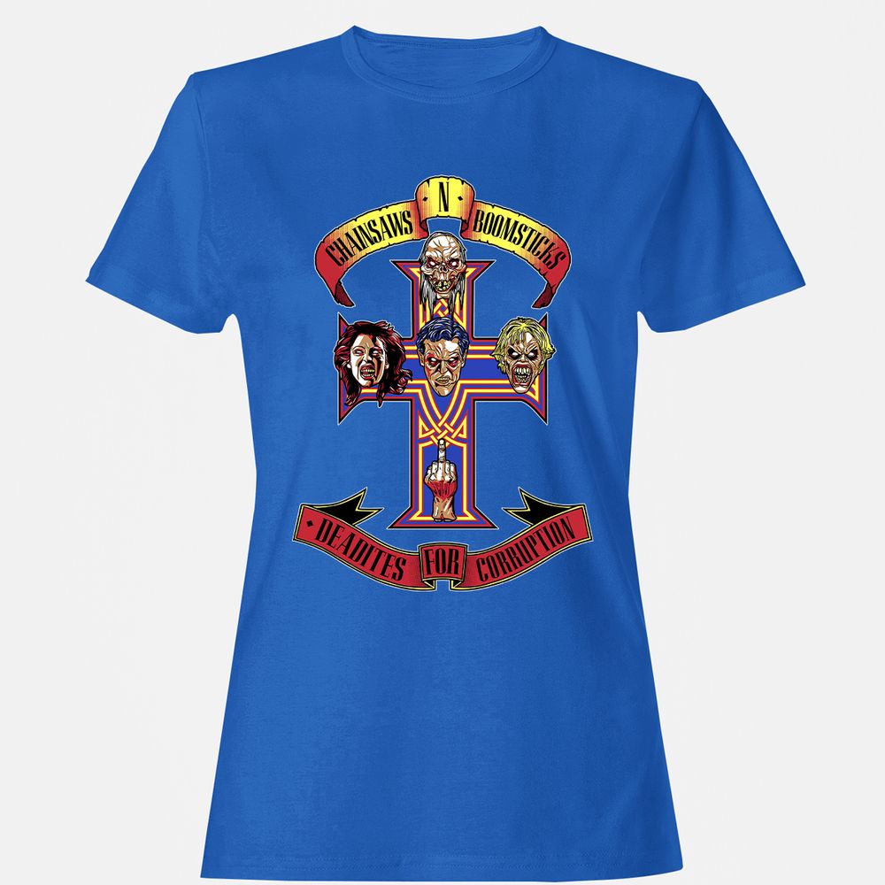 Women's T-Shirt - ANFNEJMH - Royal - 14