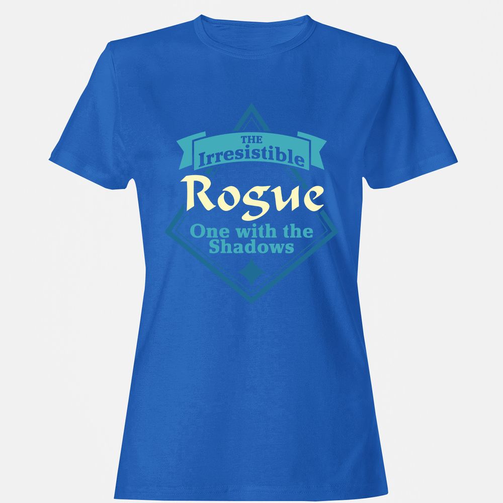 Women's T-Shirt - QE4GH7YP - Royal - 14