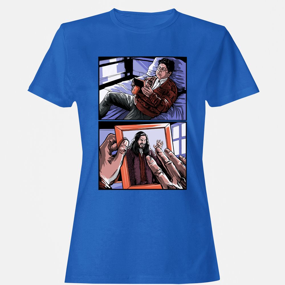 Women's T-Shirt - F28EVGZK - Royal - 14
