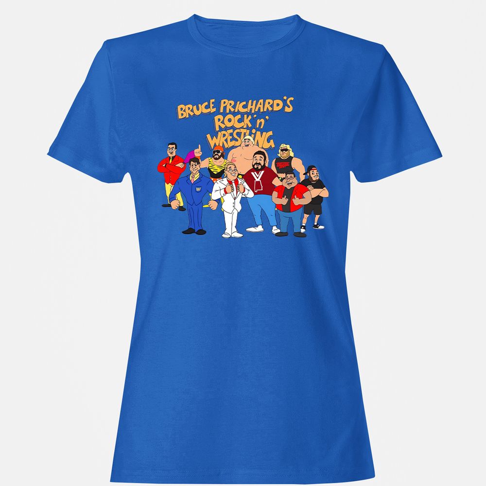 Women's T-Shirt - DJZ5Q7UR - Royal - 14