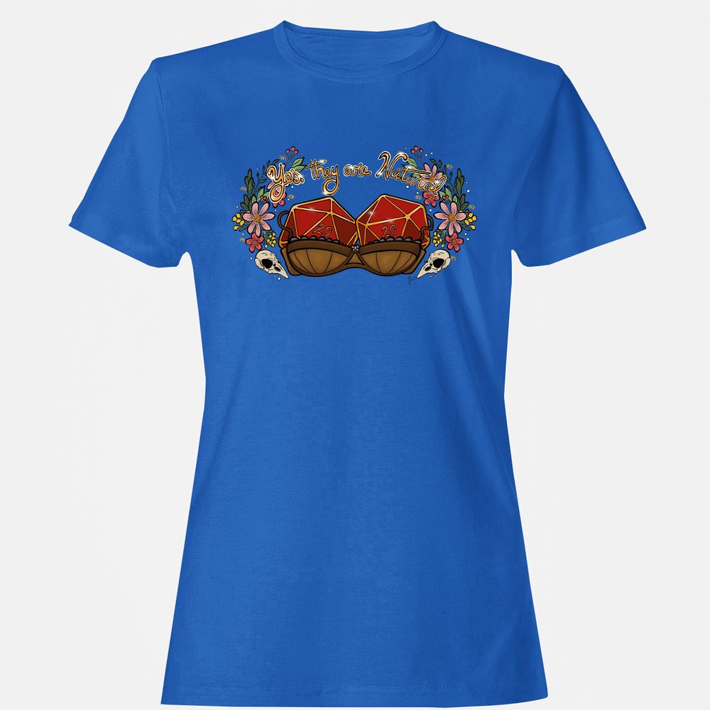 Women's T-Shirt - KEFKTVR6 - Royal - 14