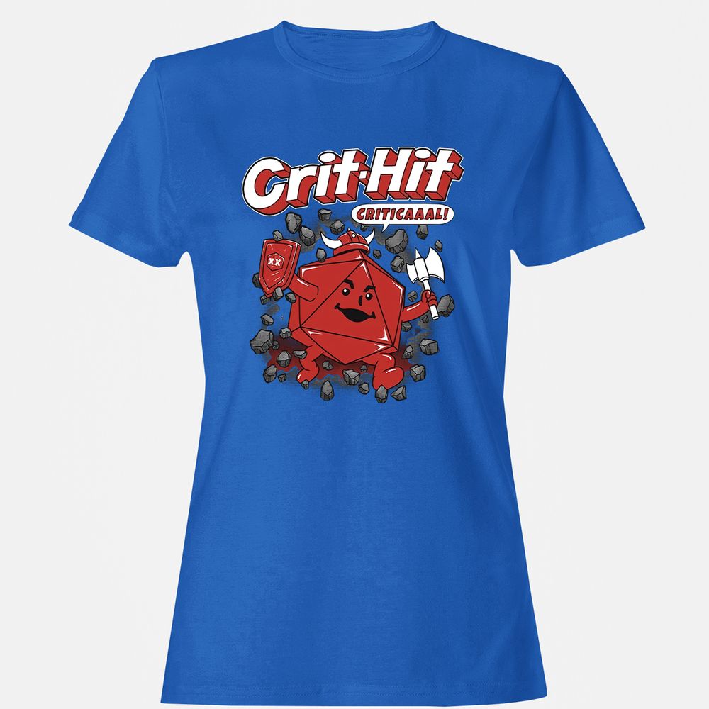 Women's T-Shirt - PLHYRL2Q - Royal - 14