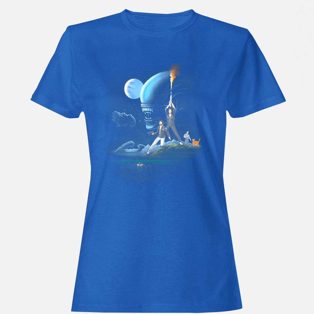 Women's T-Shirt - KM724W8T - Royal - 14