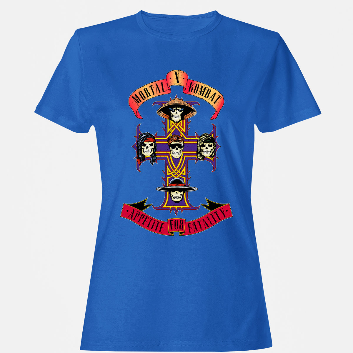 Women's T-Shirt - JSKJ9VJZ - Royal - 14