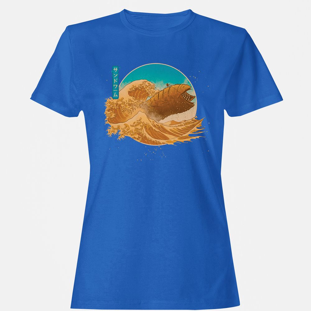 Women's T-Shirt - 86KWNFHT - Royal - 14