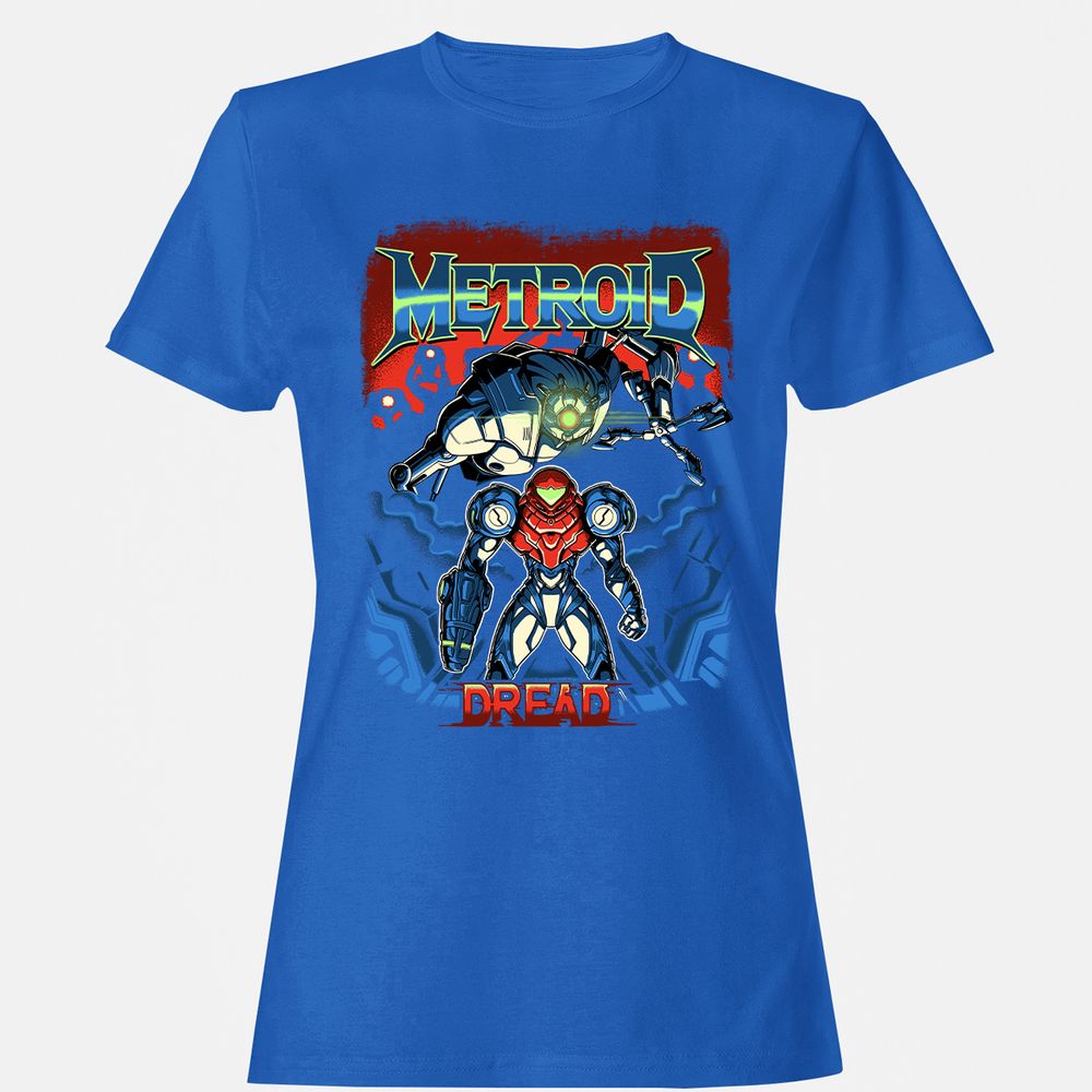 Women's T-Shirt - CQF4UJDX - Royal - 14