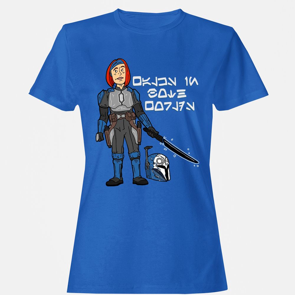 Women's T-Shirt - TRQ4VFGS - Royal - 14