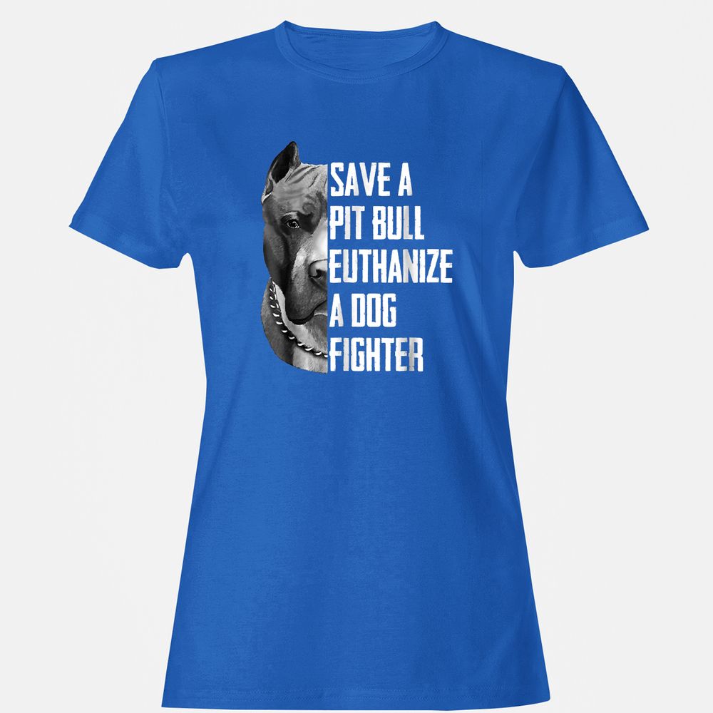 Women's T-Shirt - JBY7ZGN2 - Royal - 14