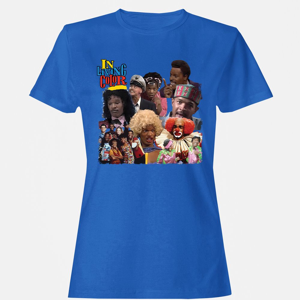 Women's T-Shirt - CZFL72FD - Royal - 14