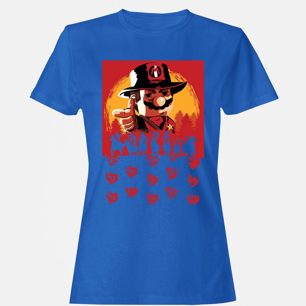 Women's T-Shirt - A6PACRF4 - Royal - 14