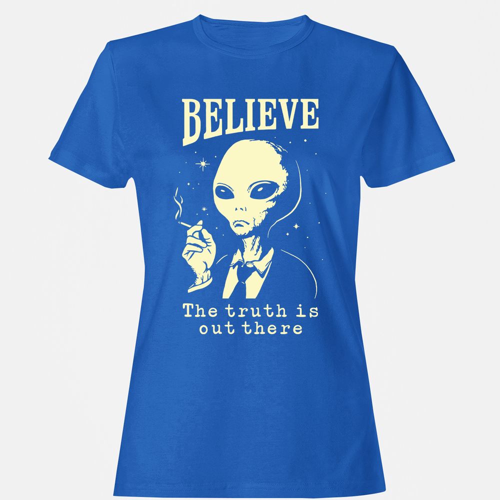 Women's T-Shirt - NWUS1WN6 - Royal - 14