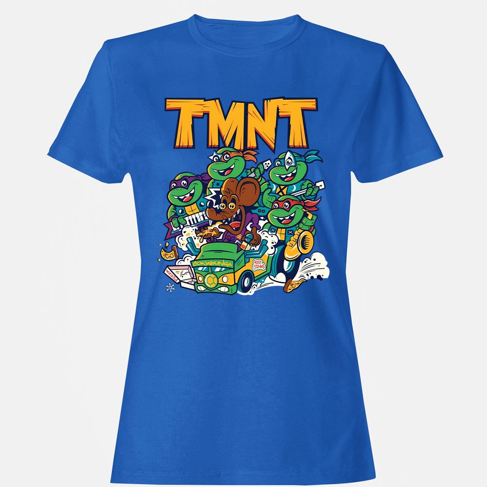 Women's T-Shirt - CDHT4JYP - Royal - 14