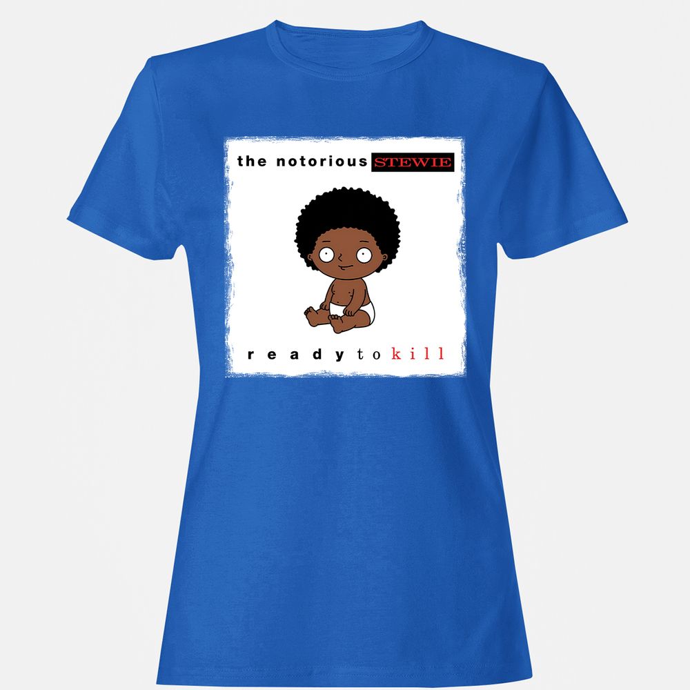 Women's T-Shirt - N3HJ1UYC - Royal - 14