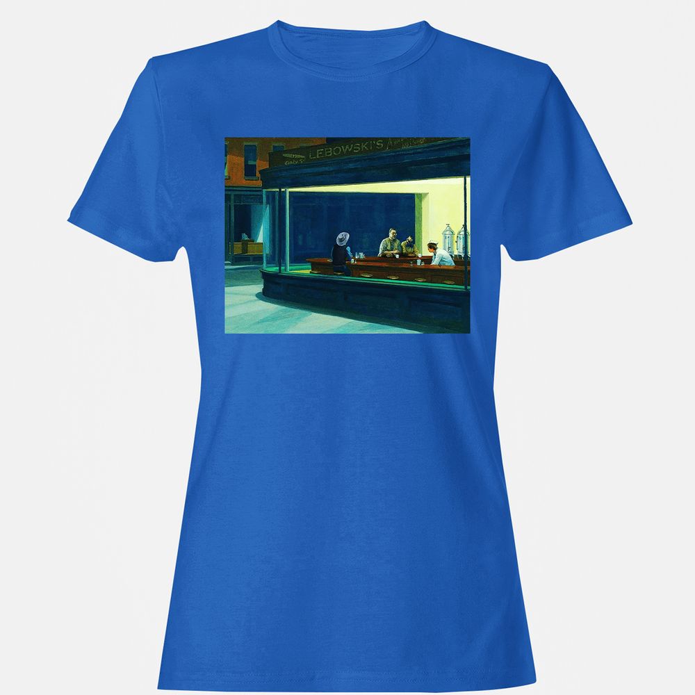 Women's T-Shirt - 4CTHHCV3 - Royal - 14