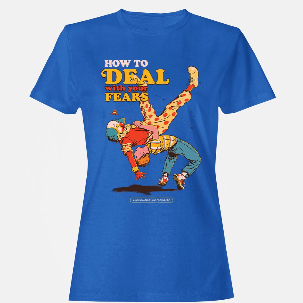Women's T-Shirt - 9KQPAYHL - Royal - 14