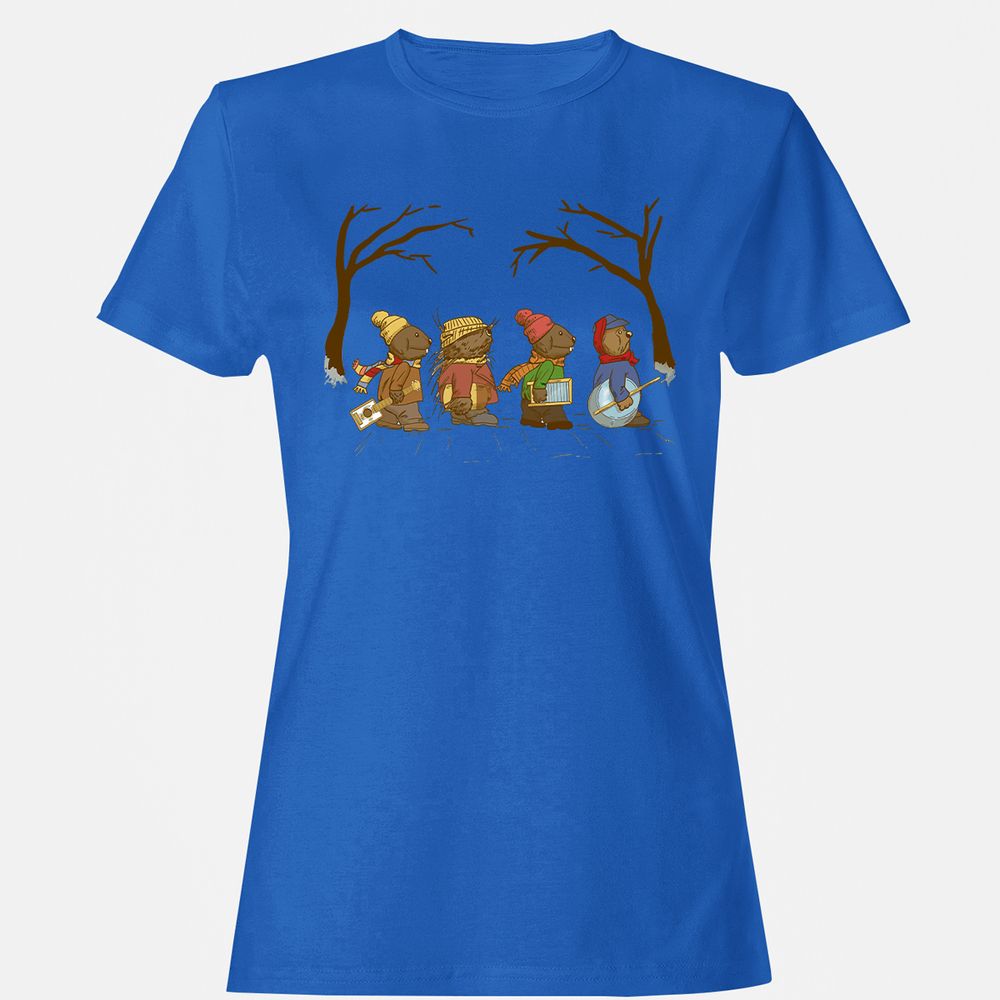 Women's T-Shirt - 1ZYEHK75 - Royal - 14