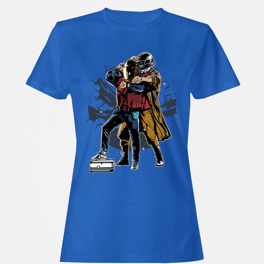 Women's T-Shirt - HQSN5DNE - Royal - 14