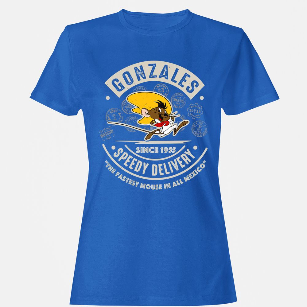 Women's T-Shirt - SBYV7E6M - Royal - 14