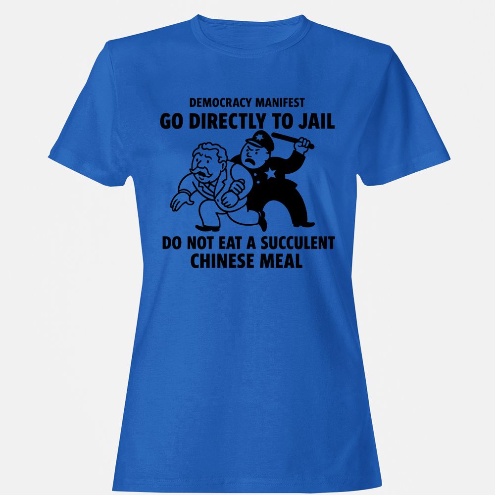 Women's T-Shirt - WR5EJJUU - Royal - 14