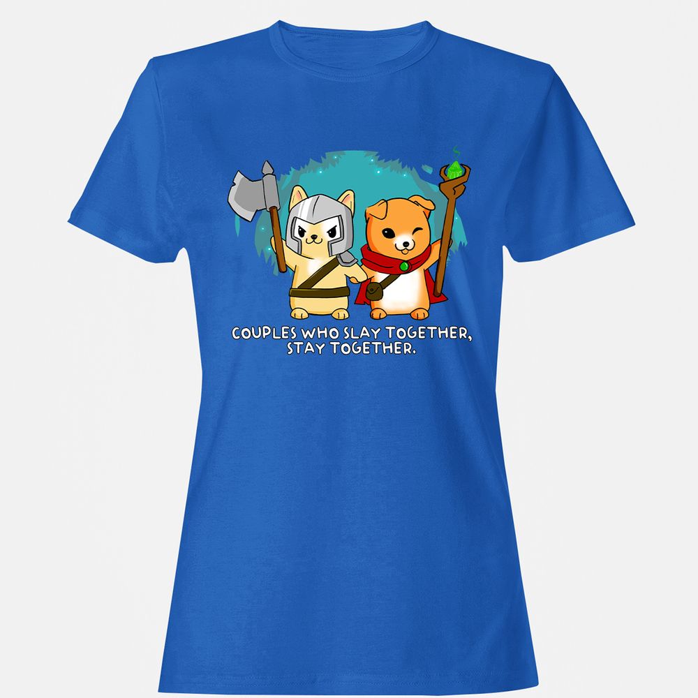 Women's T-Shirt - JV258AGP - Royal - 14