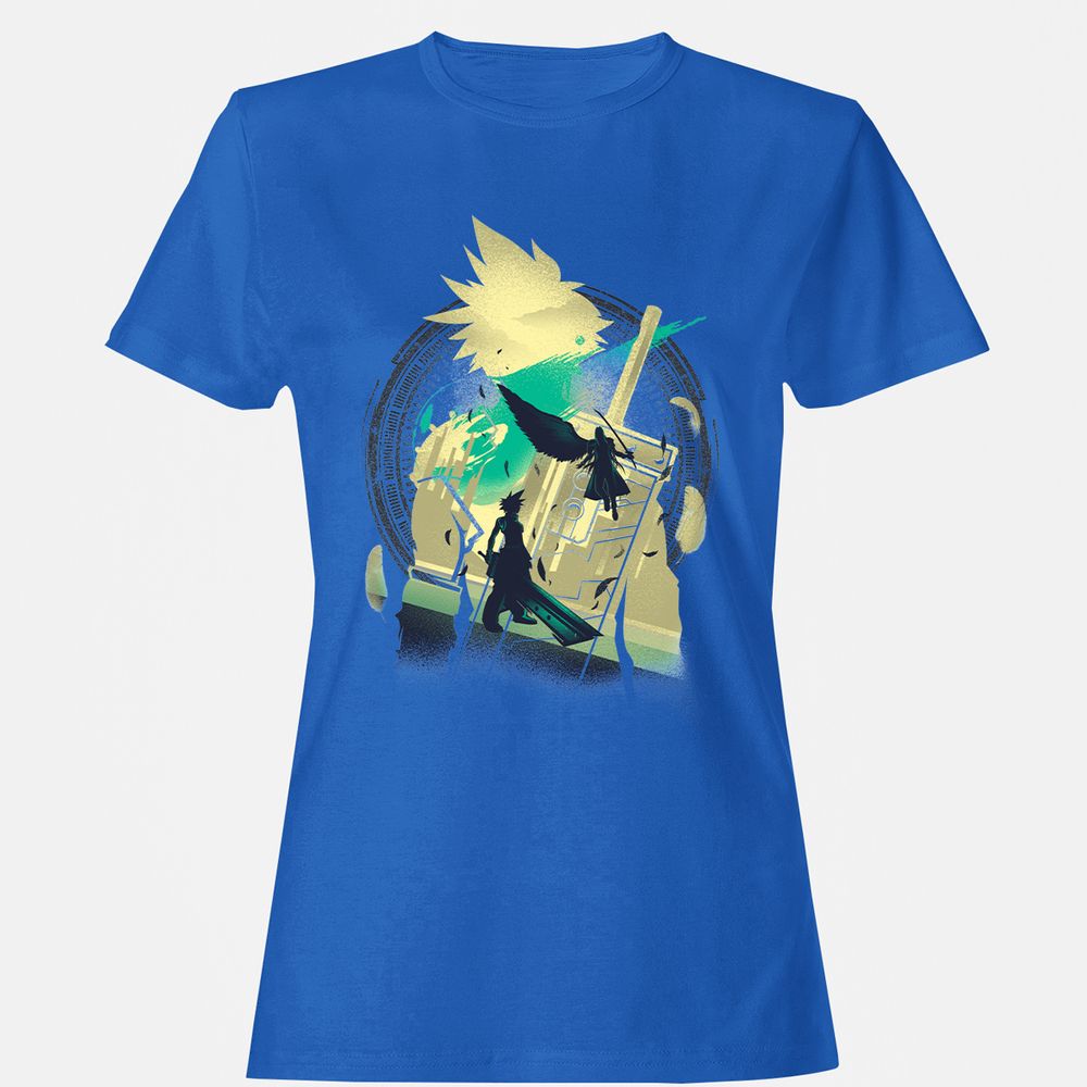 Women's T-Shirt - RLKQPBRR - Royal - 14