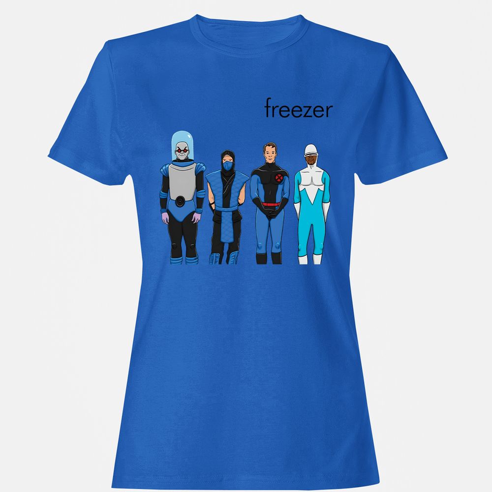 Women's T-Shirt - QSCT6XPG - Royal - 14