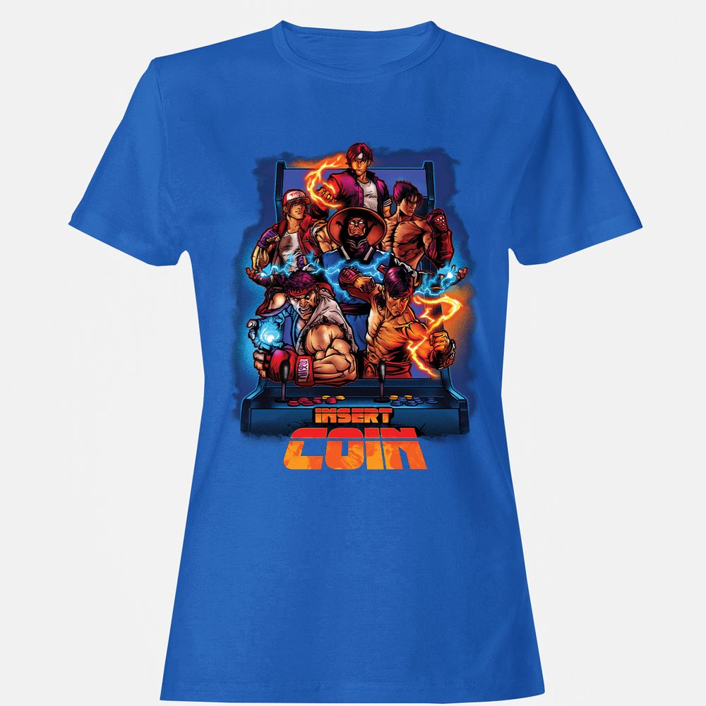 Women's T-Shirt - QB448NDV - Royal - 14