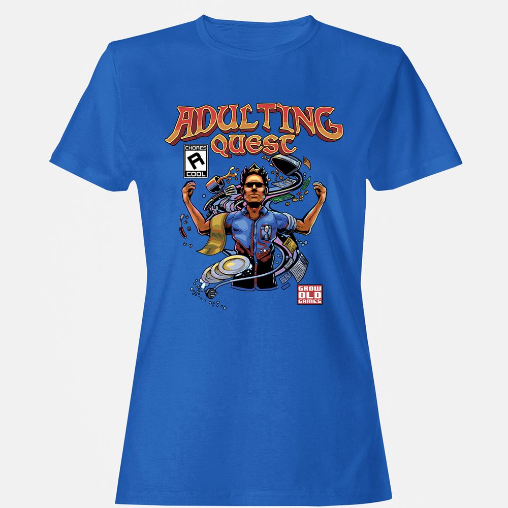Women's T-Shirt - AT2CF5GD - Royal - 14