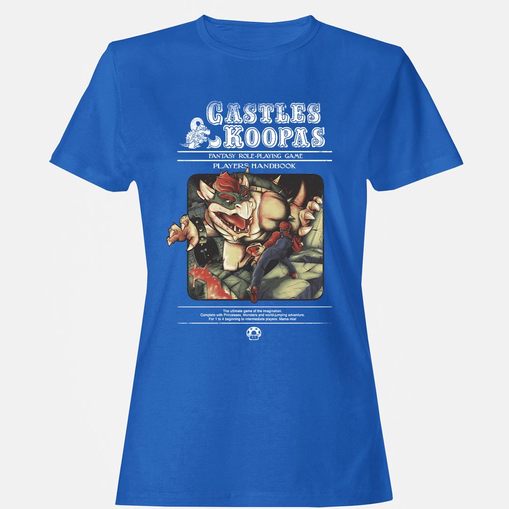 Women's T-Shirt - 4VWF98RT - Royal - 14