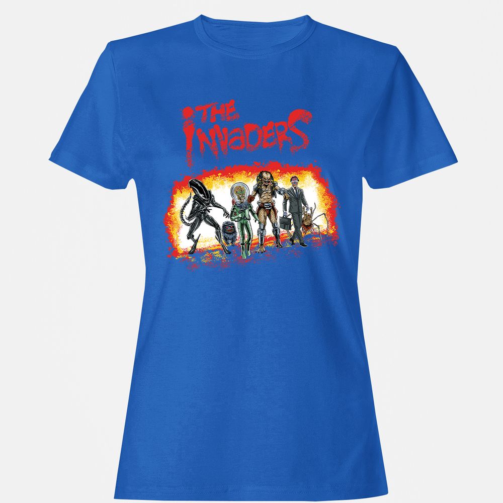 Women's T-Shirt - DR4K7TTN - Royal - 14