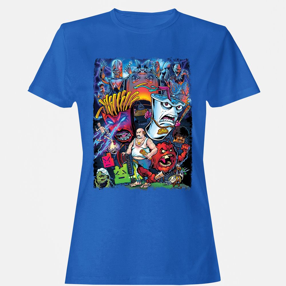 Women's T-Shirt - Q5DUQM54 - Royal - 14