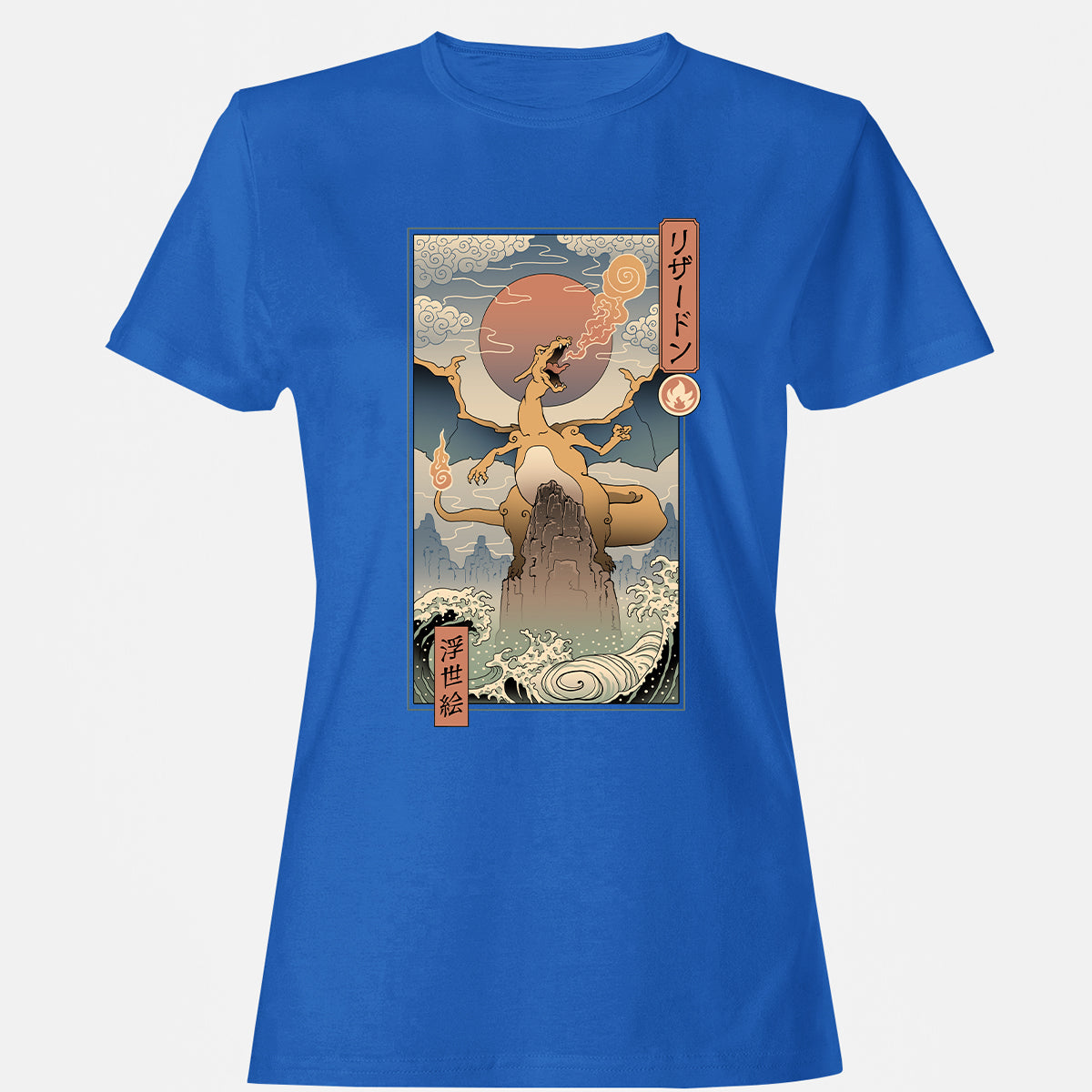 Women's T-Shirt - H68AJRNL - Royal - 14