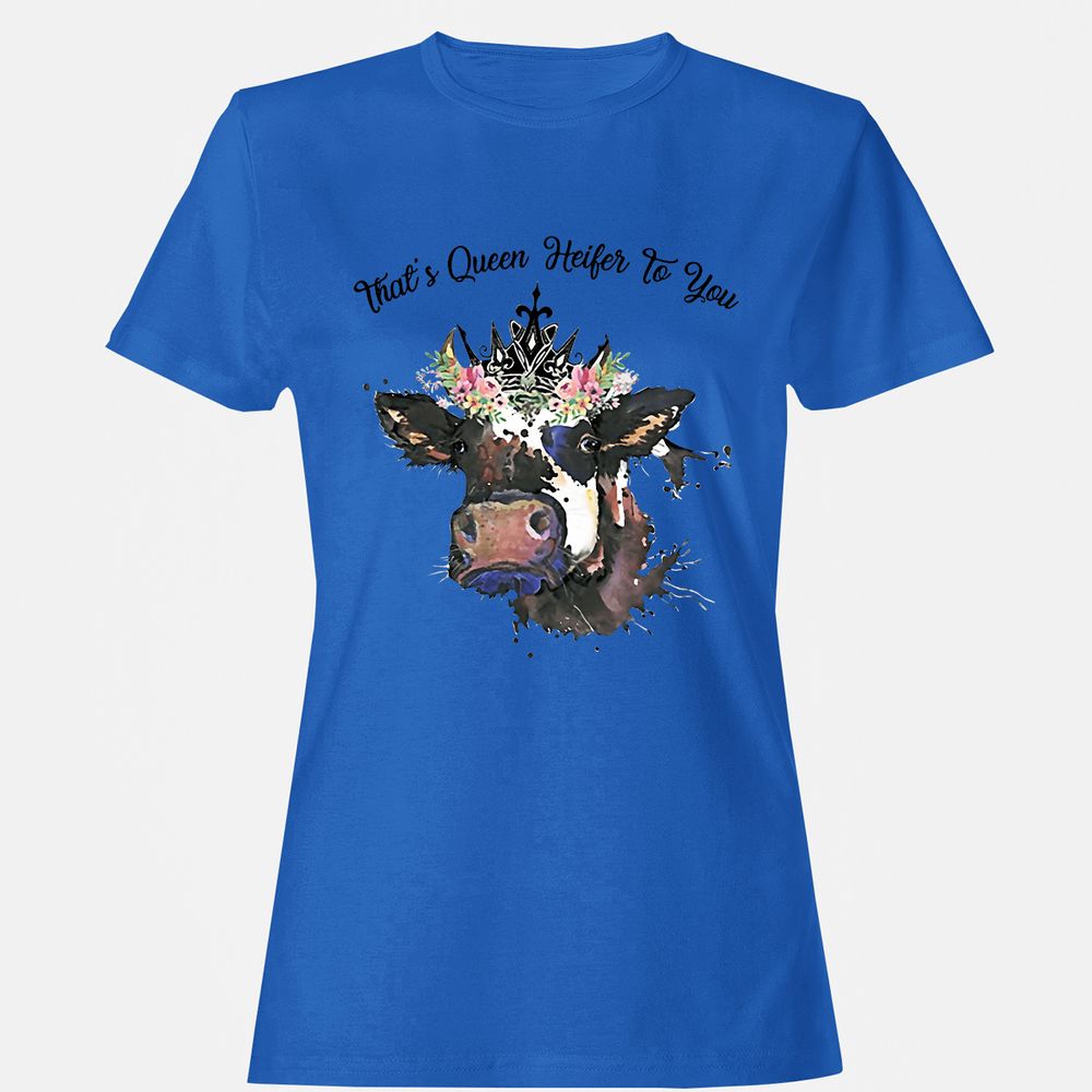 Women's T-Shirt - 1BX5RJSS - Royal - 14