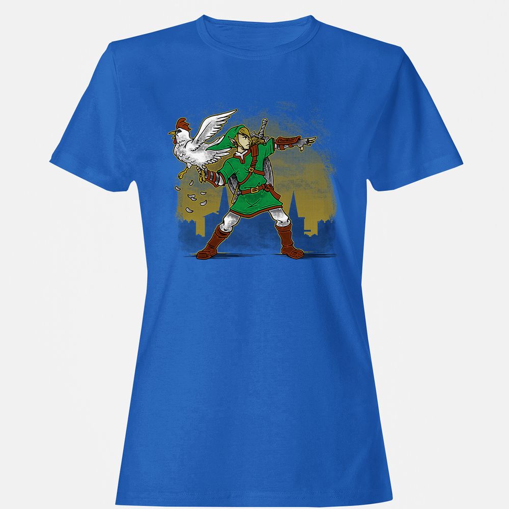Women's T-Shirt - Q82JNNYQ - Royal - 14