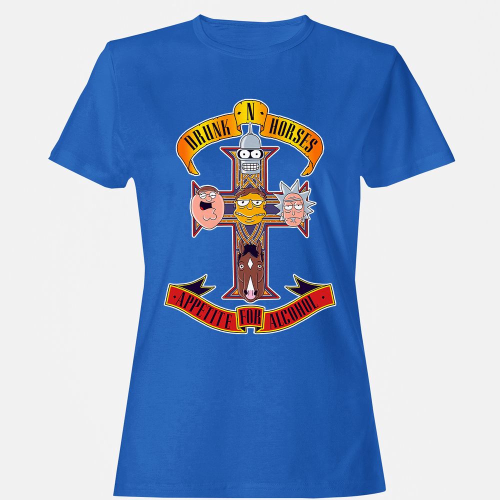 Women's T-Shirt - SHV1YSTU - Royal - 14