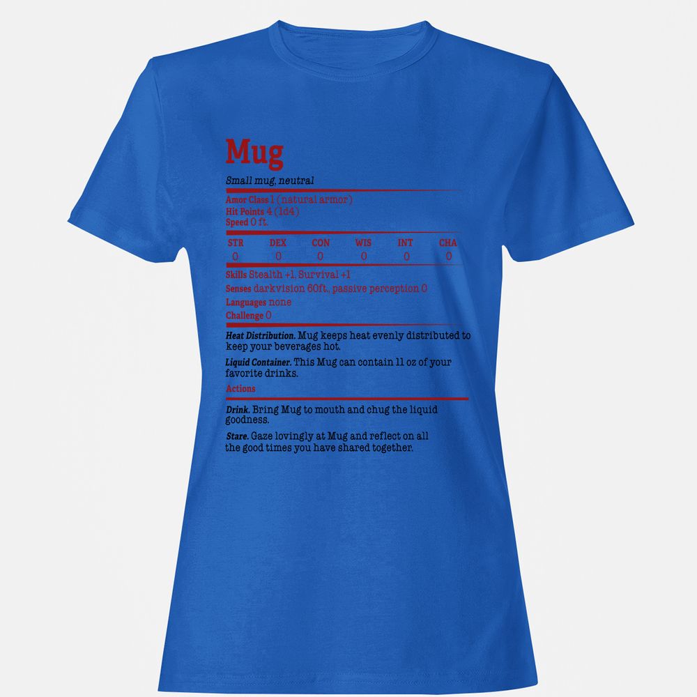 Women's T-Shirt - CH45TC35 - Royal - 14