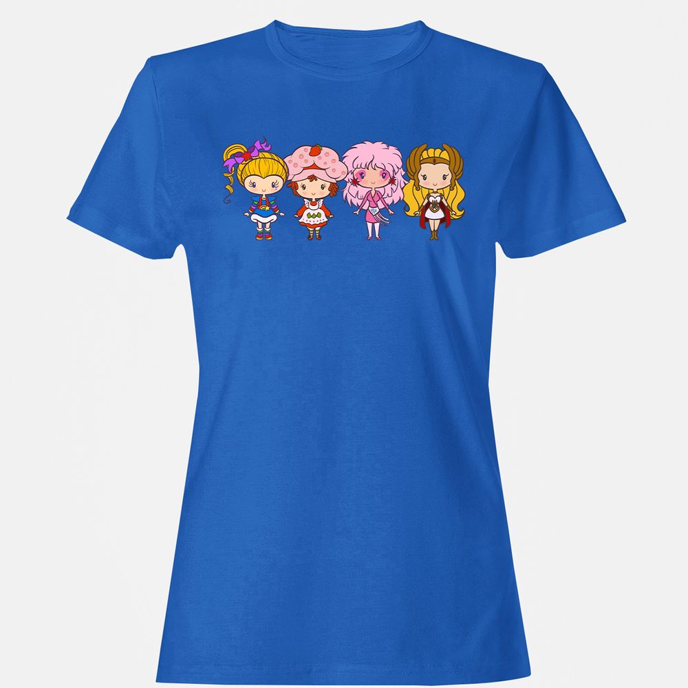 Women's T-Shirt - 5VUMCSZJ - Royal - 14