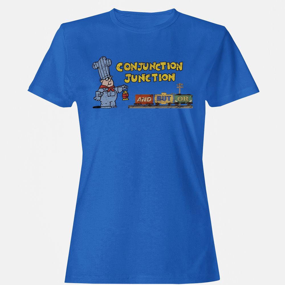 Women's T-Shirt - 9BH9CDU5 - Royal - 14