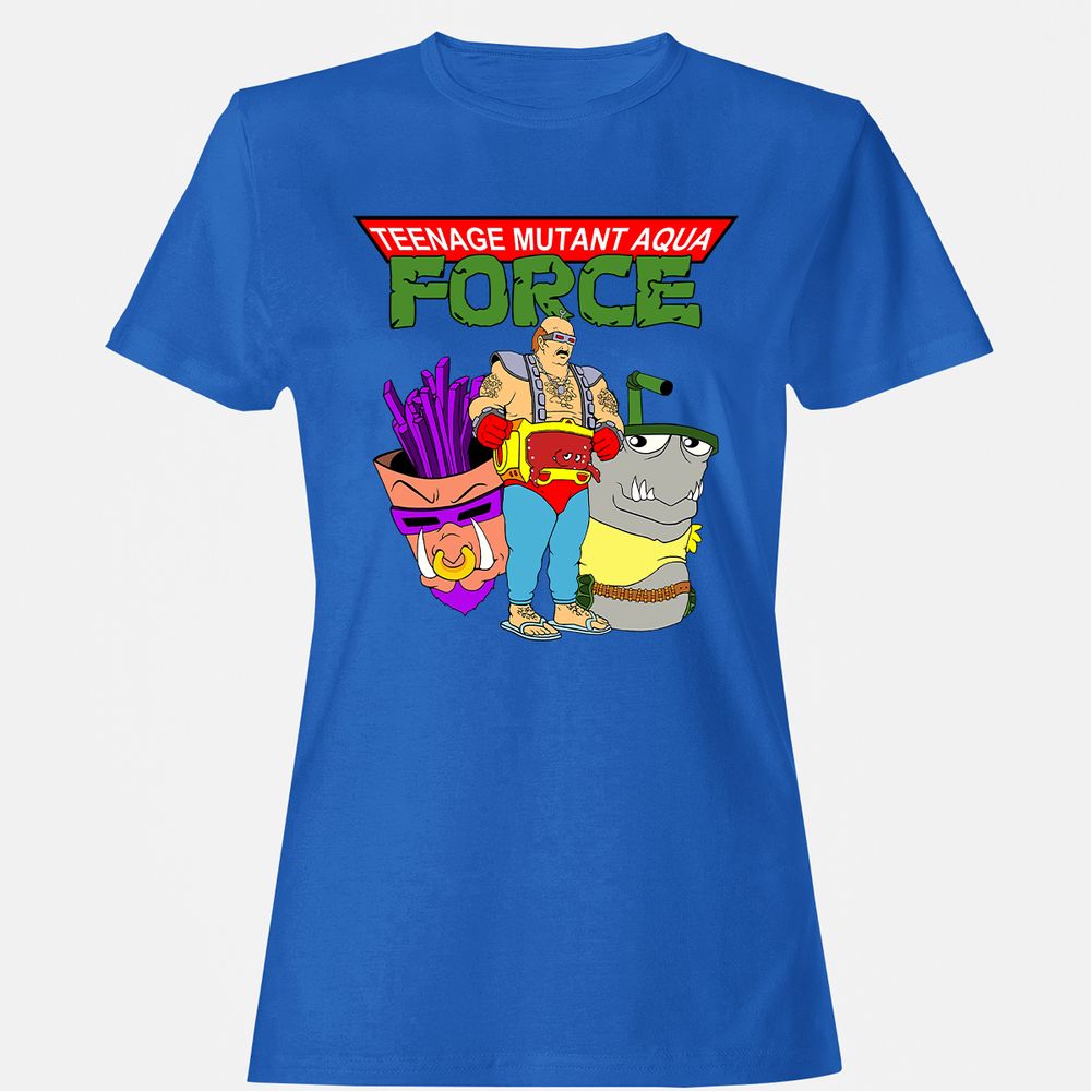 Women's T-Shirt - 4Q77VQ3V - Royal - 14