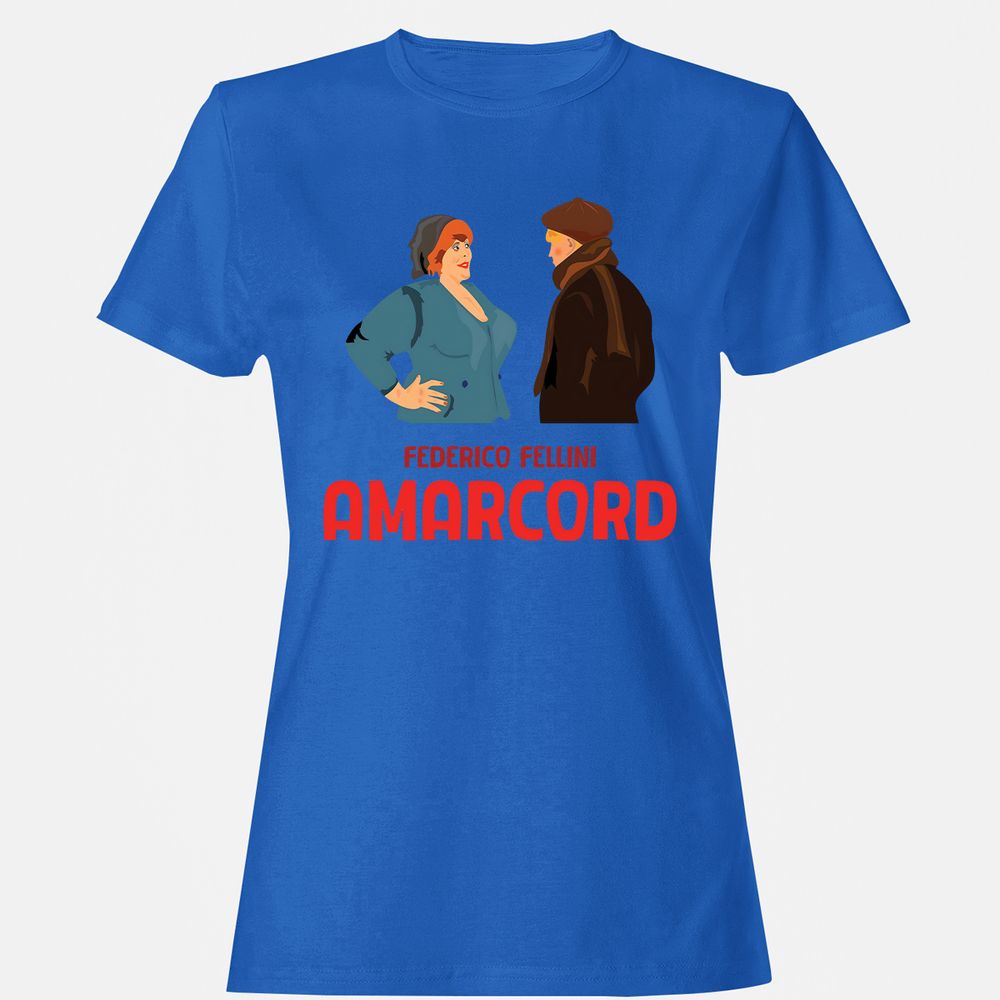 Women's T-Shirt - 3QQ1SNUP - Royal - 14