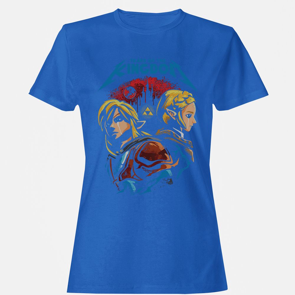 Women's T-Shirt - 2F661KHG - Royal - 14