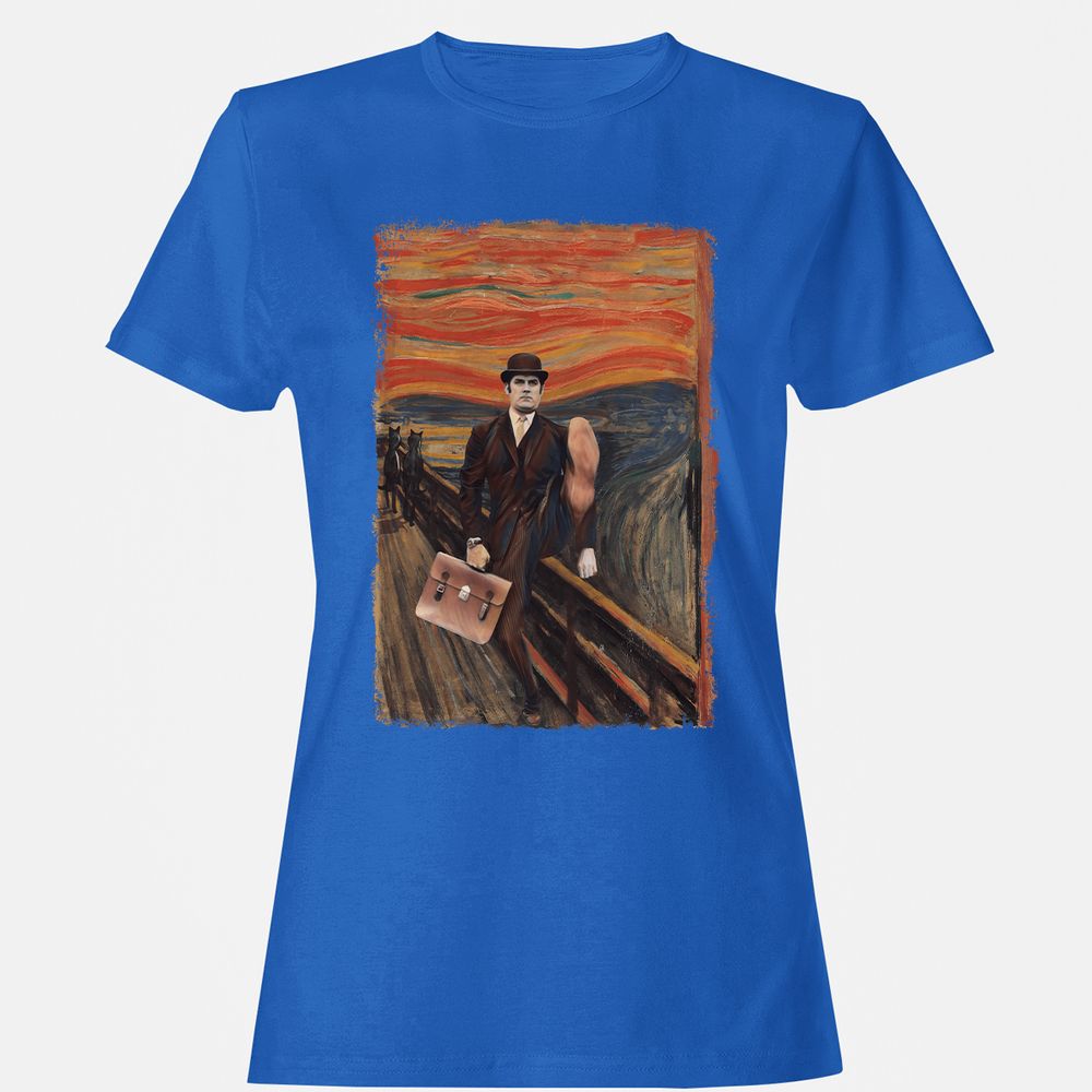 Women's T-Shirt - XUJ7U8VM - Royal - 14