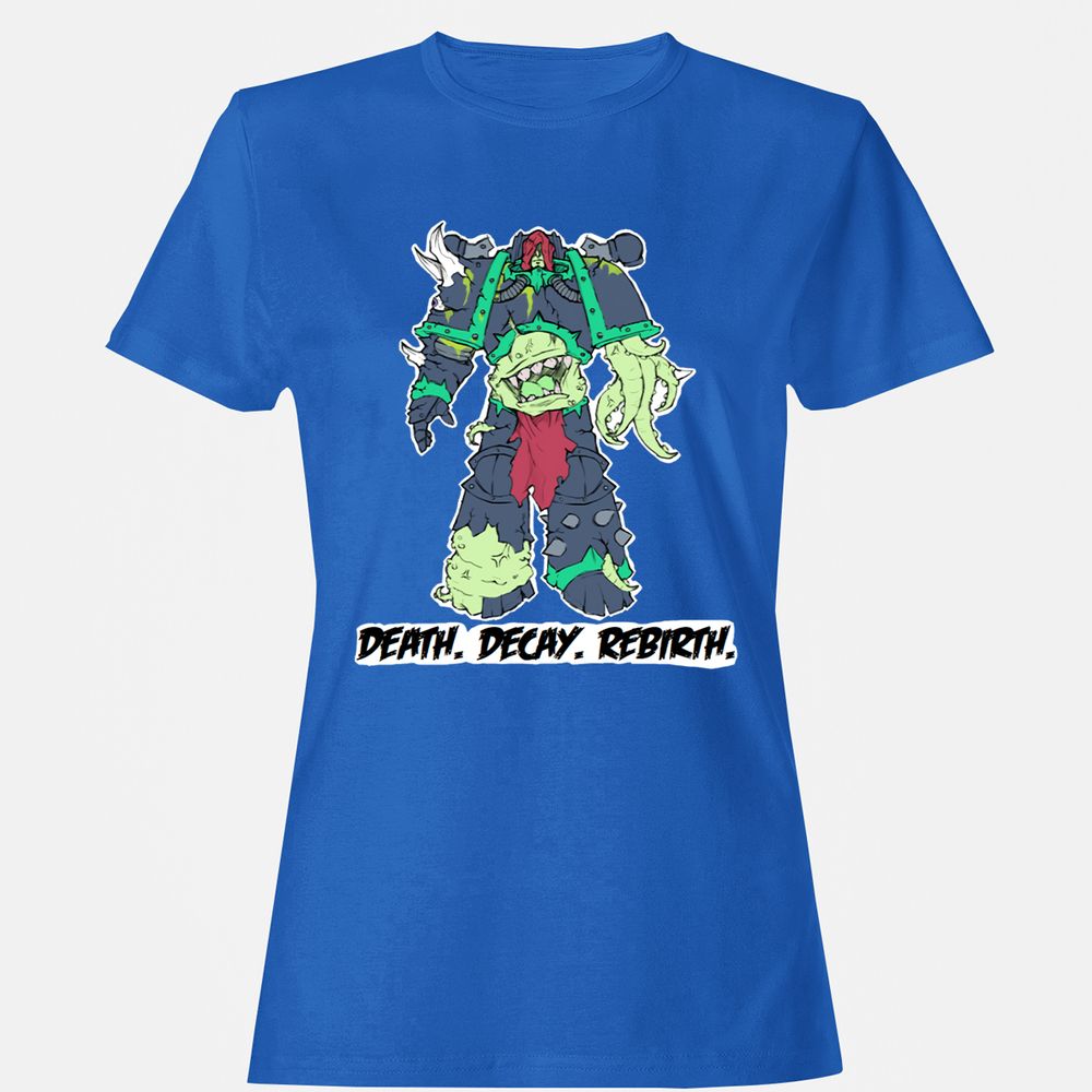 Women's T-Shirt - UBBS6QEF - Royal - 14