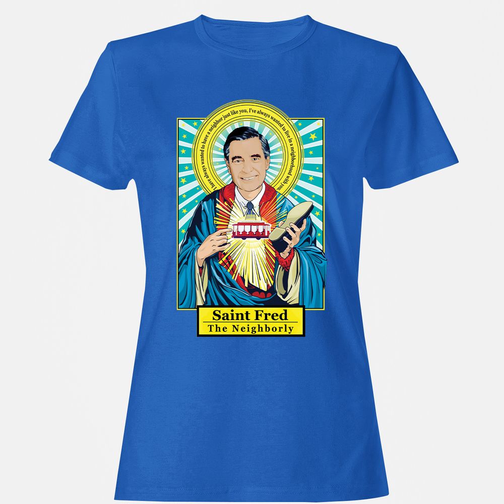 Women's T-Shirt - RC74YN8V - Royal - 14