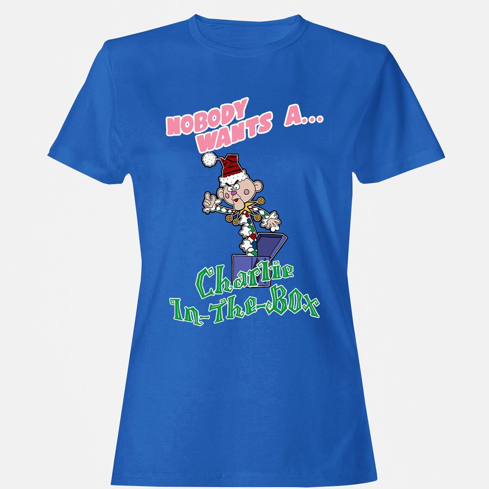 Women's T-Shirt - E3RUZCMG - Royal - 14