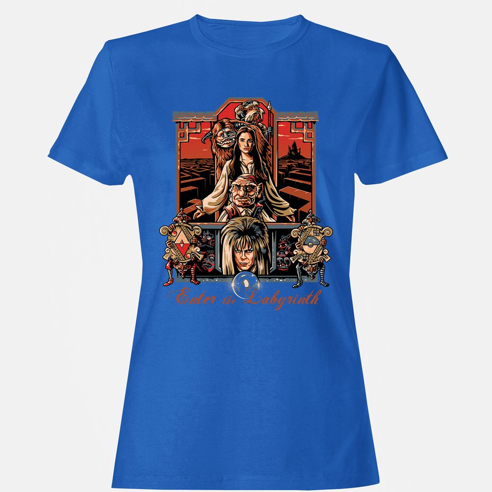 Women's T-Shirt - TJZZ7WZY - Royal - 14