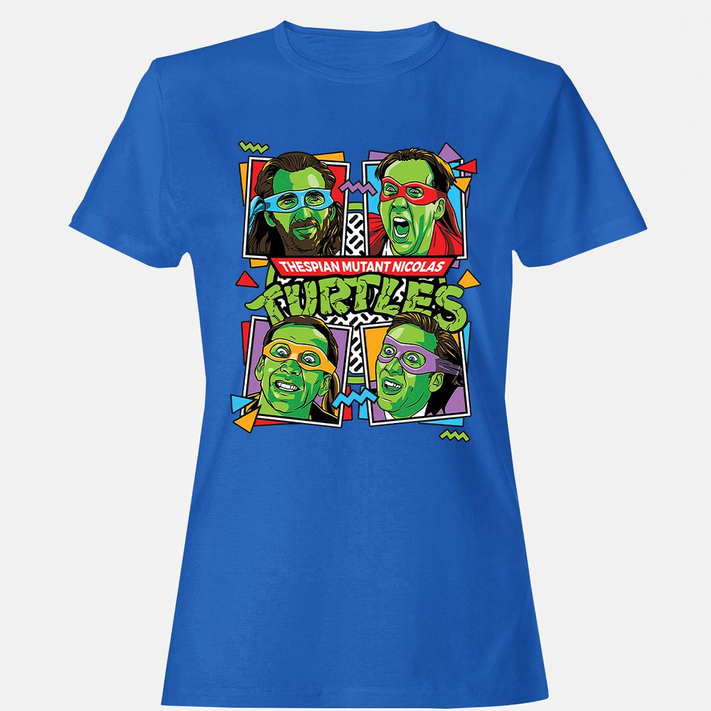 Women's T-Shirt - YTQELUK5 - Royal - 14