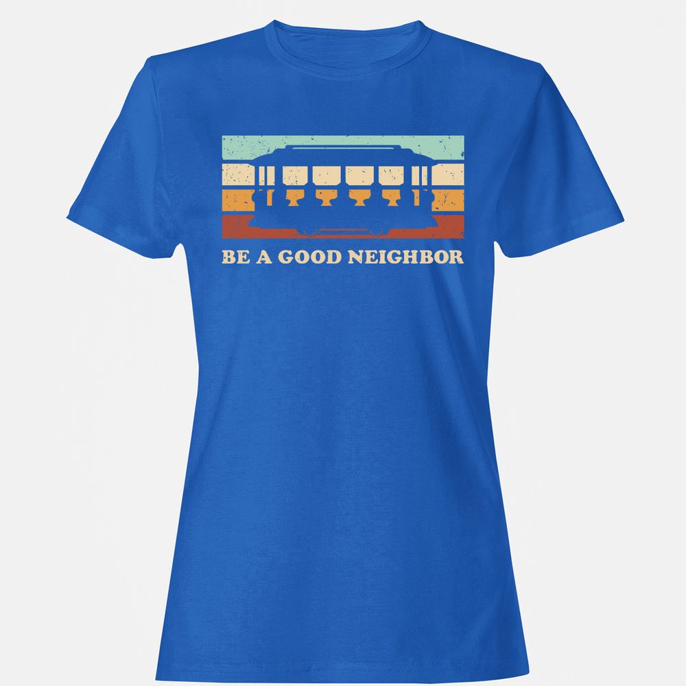 Women's T-Shirt - LDH58FY8 - Royal - 14
