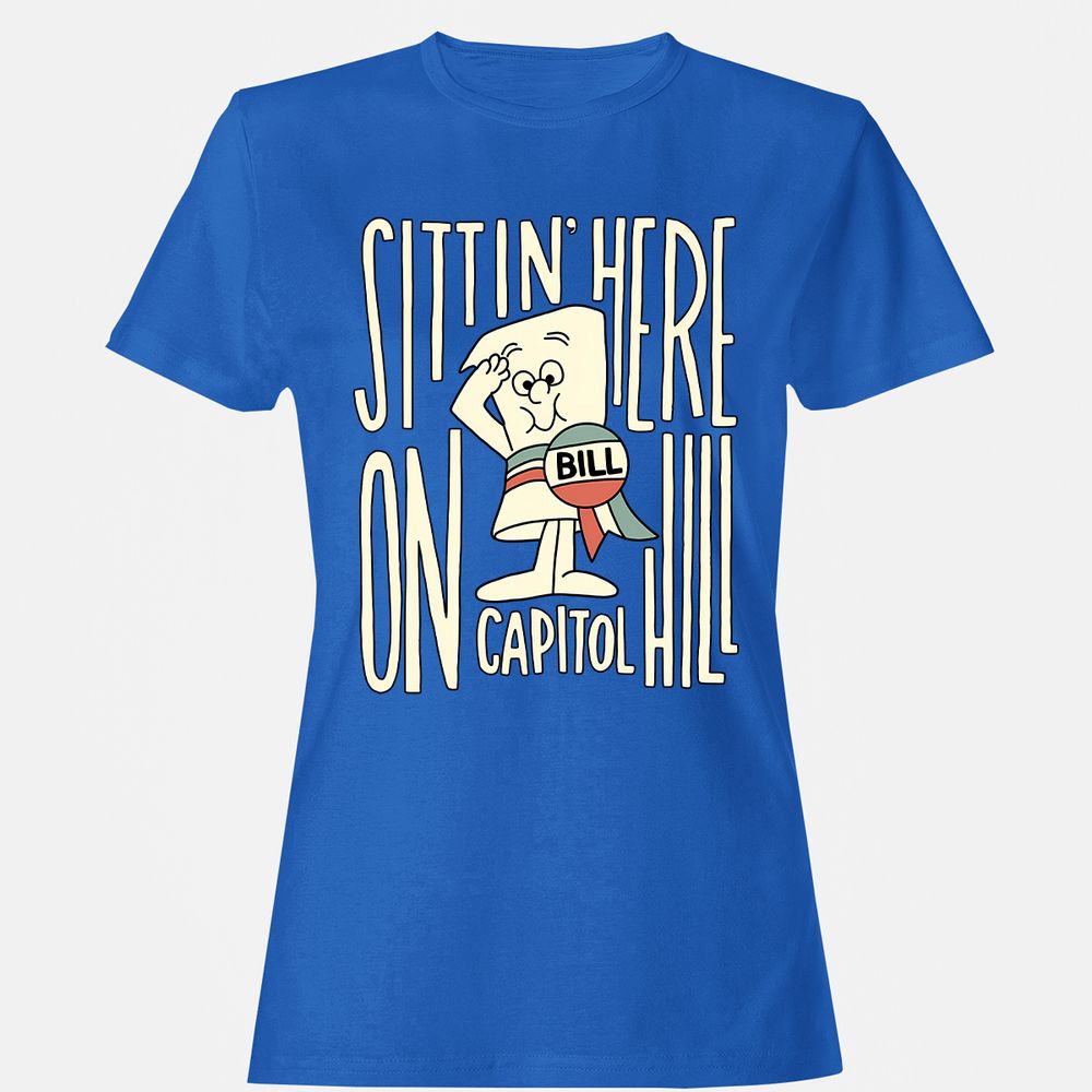 Women's T-Shirt - 1QP1LJFE - Royal - 14