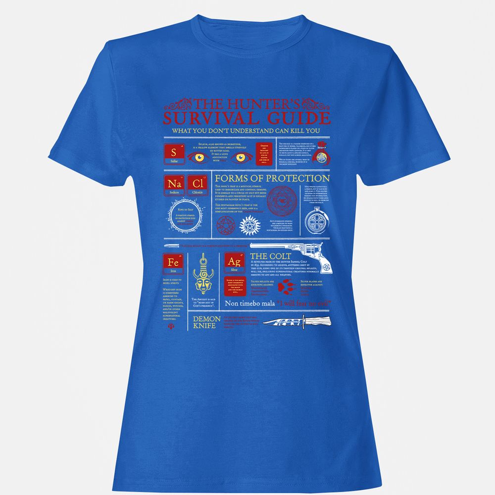 Women's T-Shirt - S821BWB8 - Royal - 14
